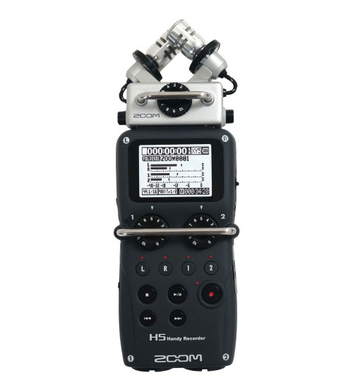 Zoom H5 Handy Recorder with Interchangeable Microphone System